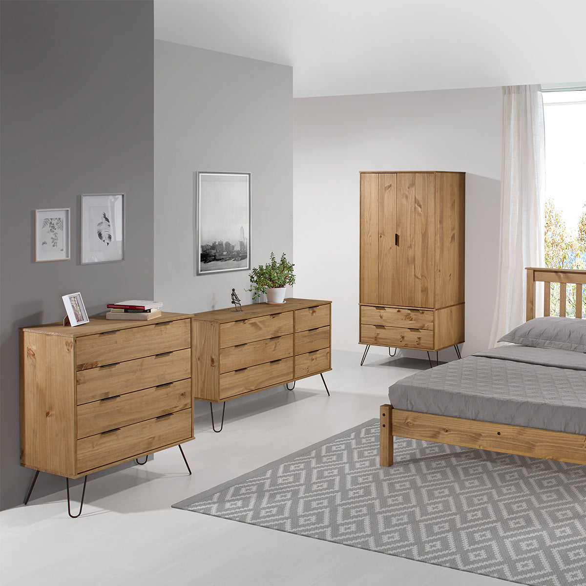 Bravo Furniture | Ashford 4 Drawer Chest of Wood