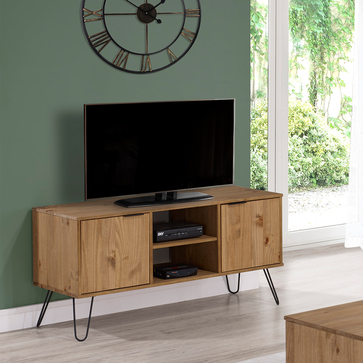 Bravo Furniture | Ashford 2 Doors Flat Screen TV Unit of Wood