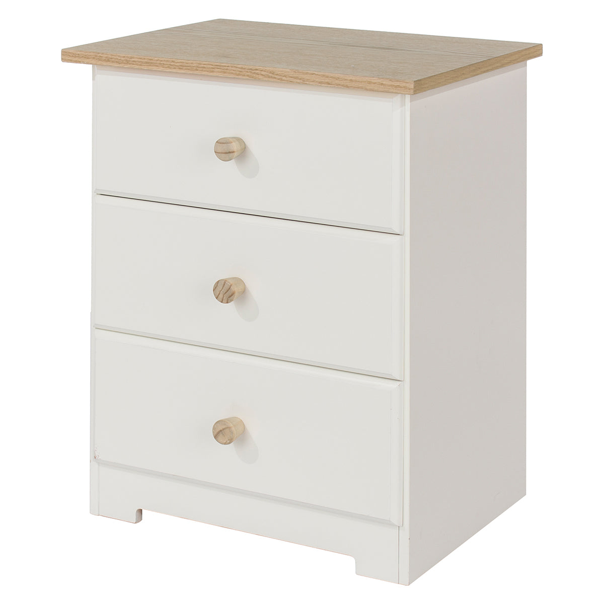 Bravo Furniture | Colorado 3 Drawers Bedside Cabinet