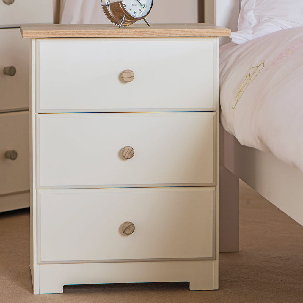 Bravo Furniture | Colorado 3 Drawers Bedside Cabinet