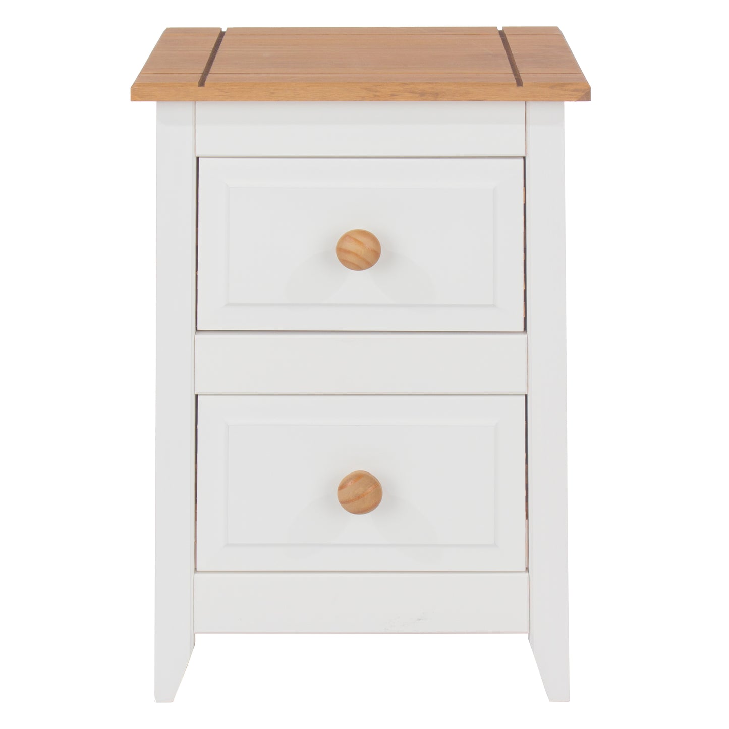 Bravo Furniture | Capri 2 Drawers Bedside Cabinet