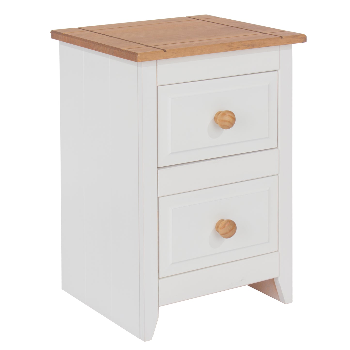 Bravo Furniture | Capri 2 Drawers Bedside Cabinet