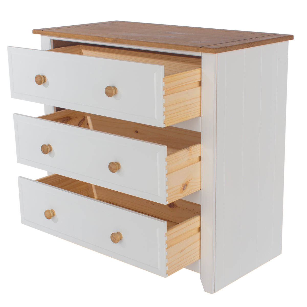 Bravo Furniture | Capri 3 Drawer Chest of Drawers