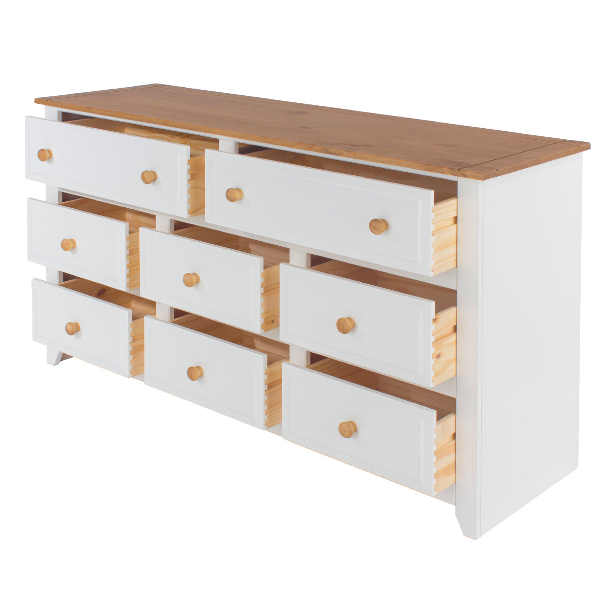 Bravo Furniture | Capri 8 Drawer Chest of Drawers