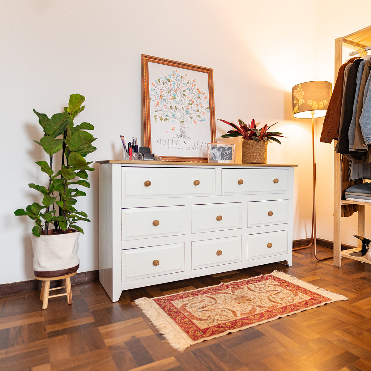 Bravo Furniture | Capri 8 Drawer Chest of Drawers