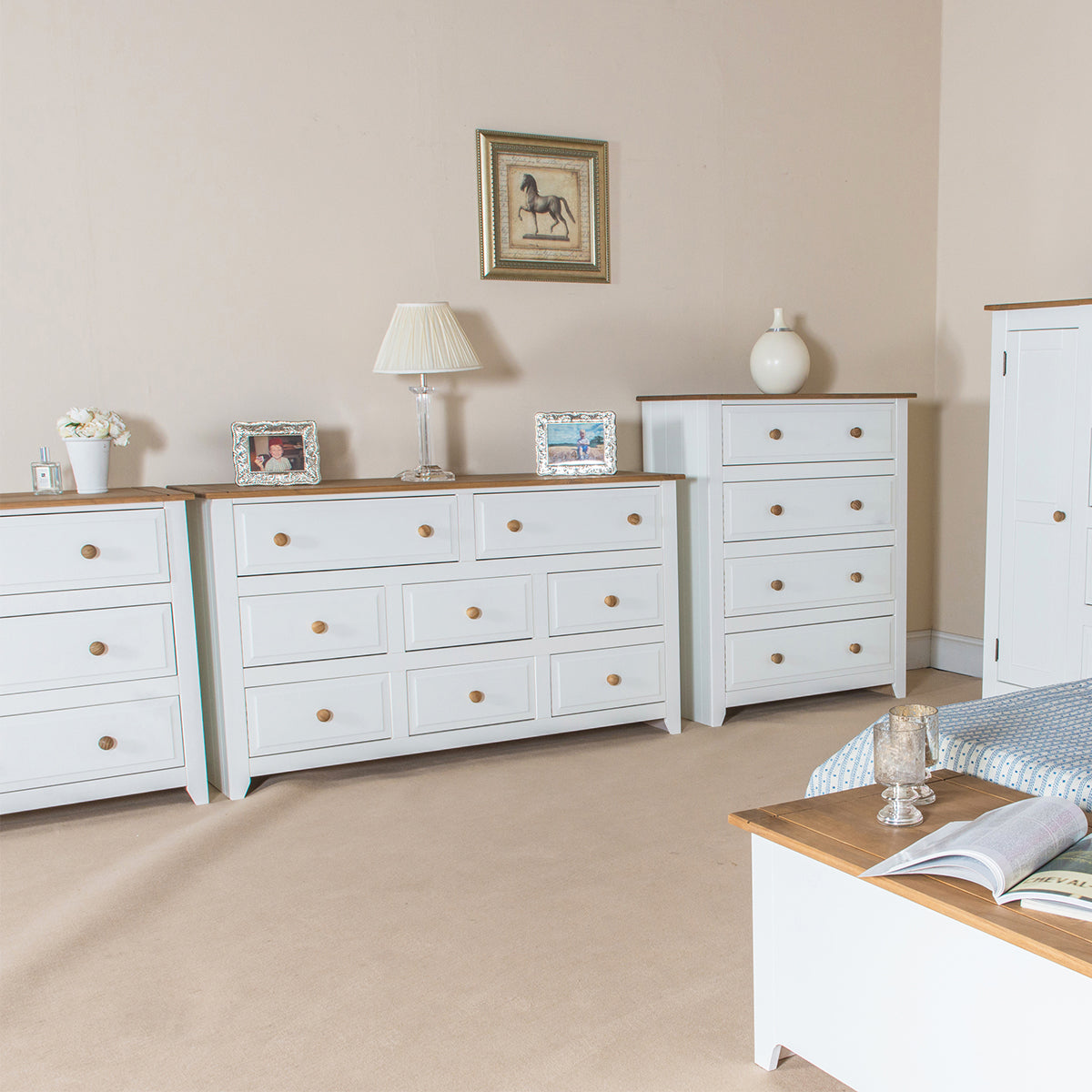 Bravo Furniture | Capri 8 Drawer Chest of Drawers