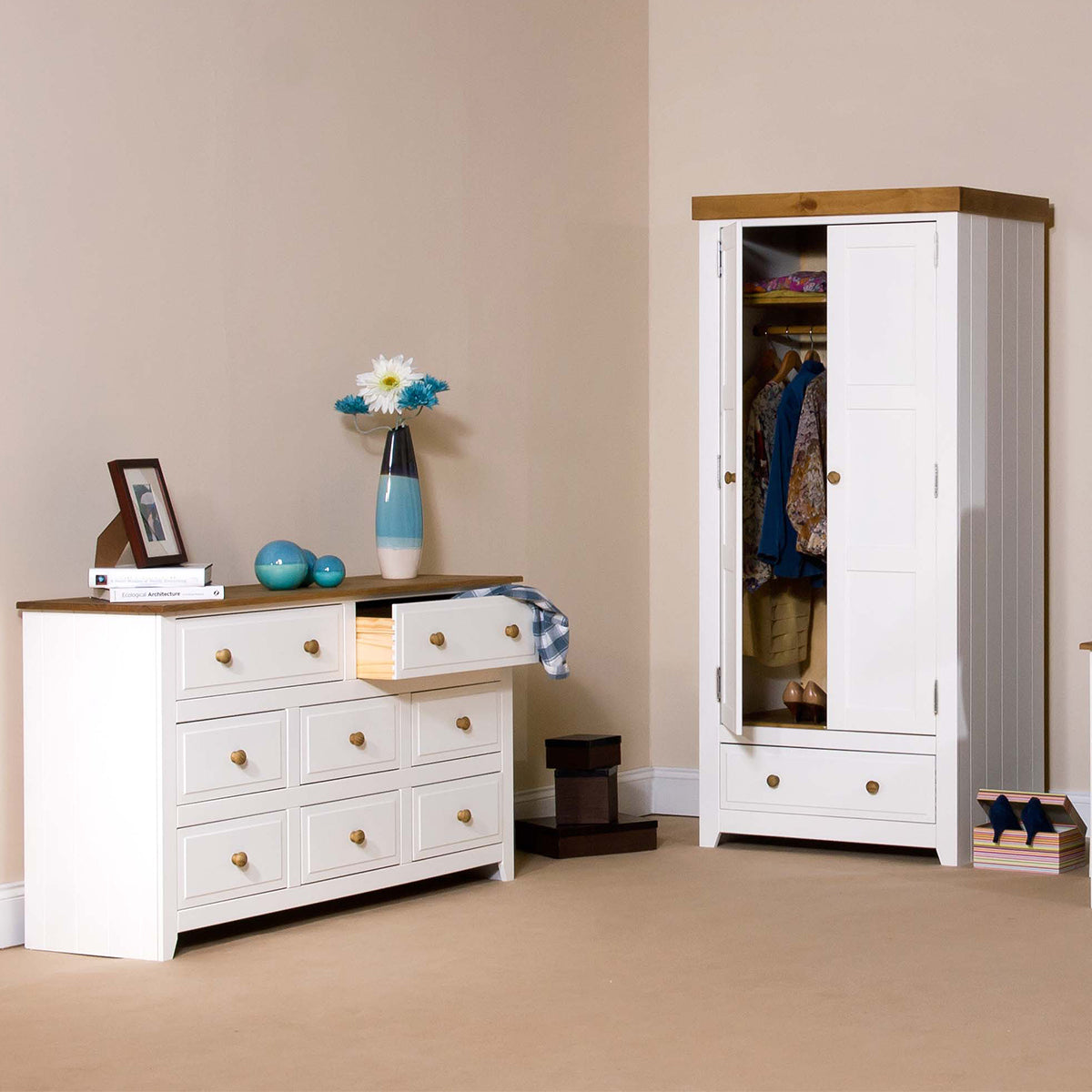 Bravo Furniture | Capri 8 Drawer Chest of Drawers