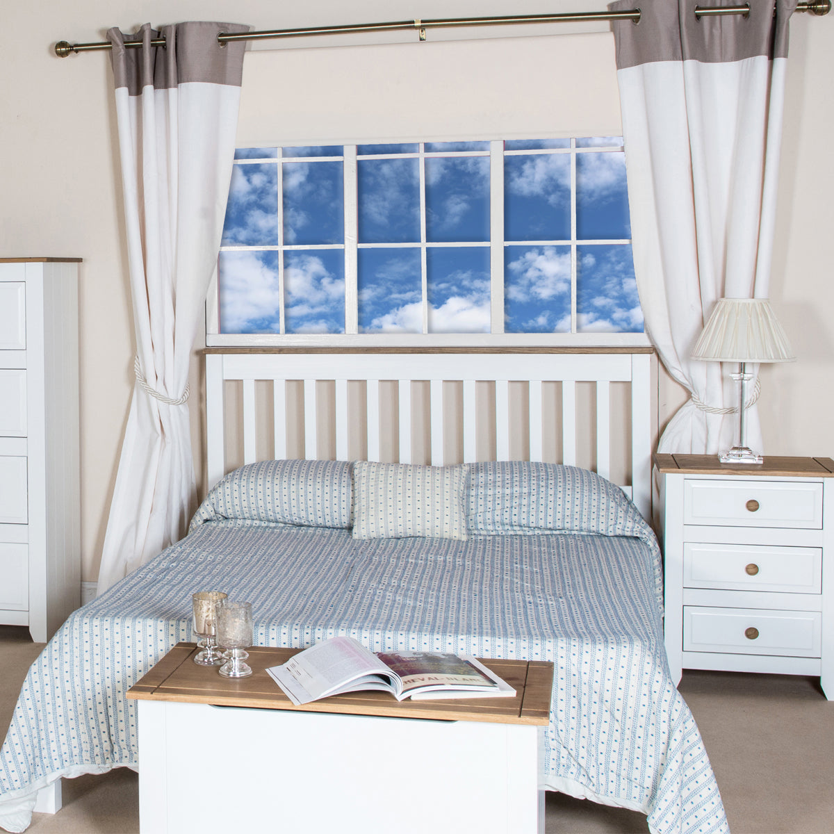 Bravo Furniture | Capri Slatted Low End Bed Frame