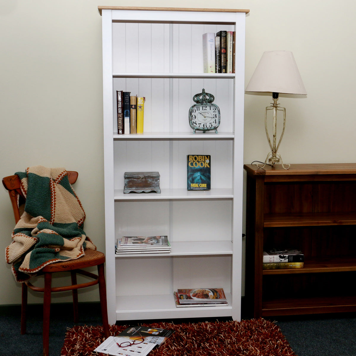 Bravo Furniture | Capri Tall Bookcase
