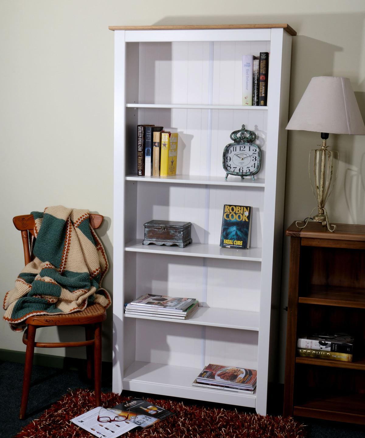 Bravo Furniture | Capri Tall Bookcase