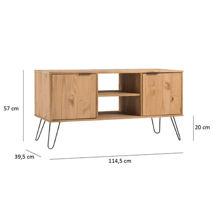 Bravo Furniture | Ashford 2 Doors Flat Screen TV Unit of Wood