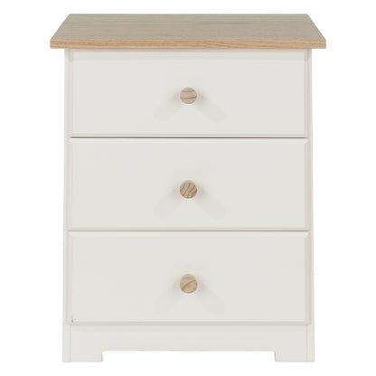Bravo Furniture | Colorado 3 Drawers Bedside Cabinet