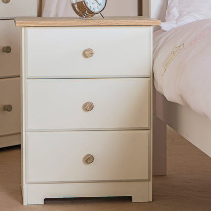 Bravo Furniture | Colorado 3 Drawers Bedside Cabinet