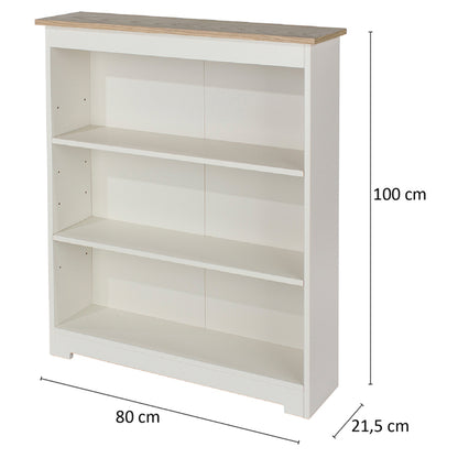 Bravo Furniture | Colorado Low Wide Bookcase