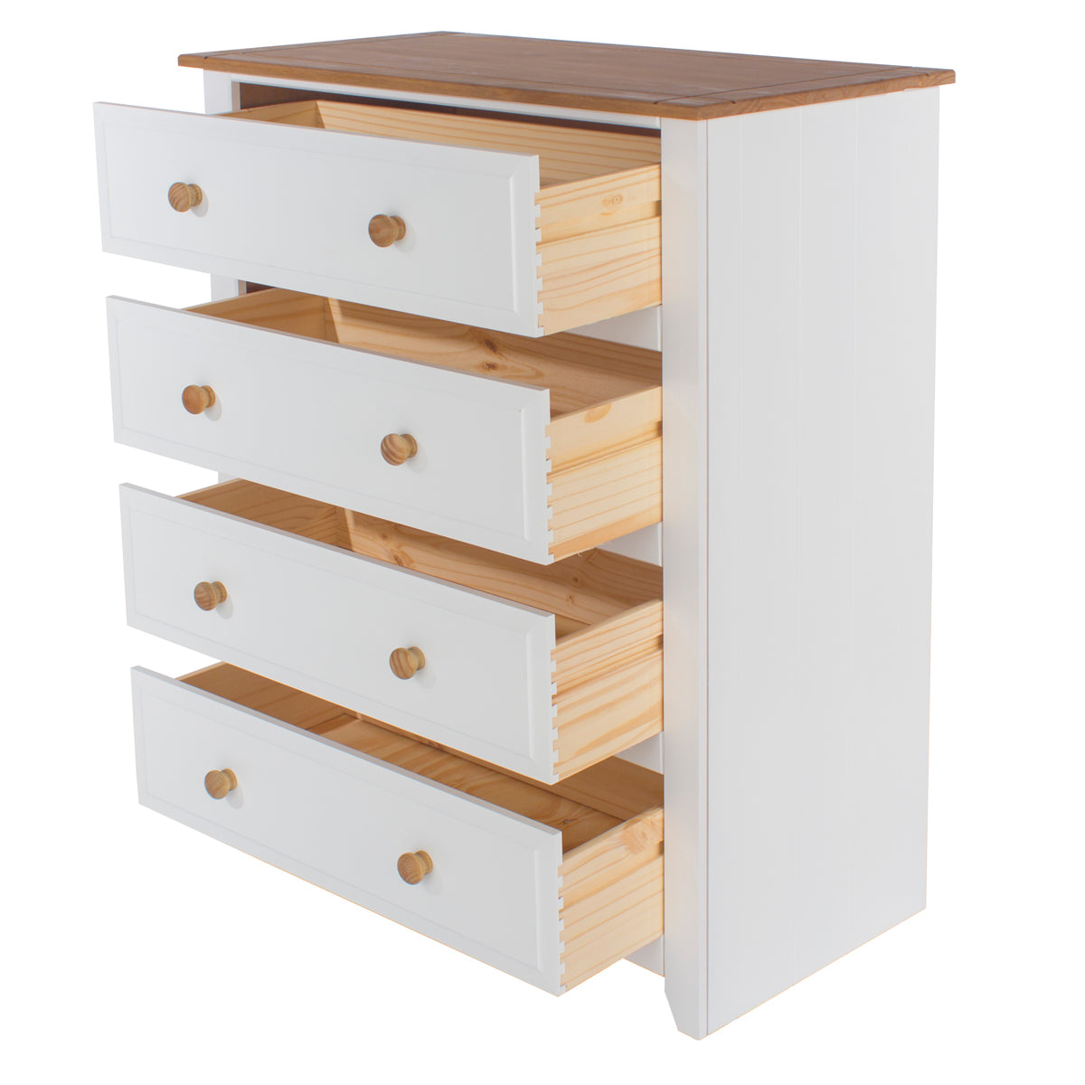 Bravo Furniture | Capri 4 Drawer Chest of Drawers