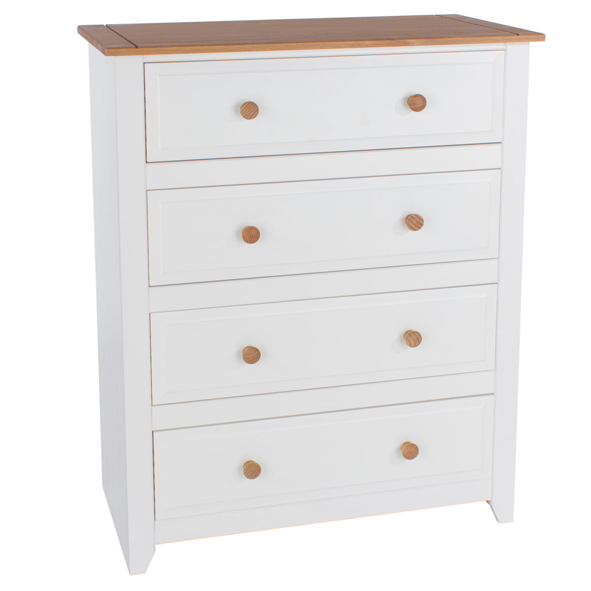 Bravo Furniture | Capri 4 Drawer Chest of Drawers