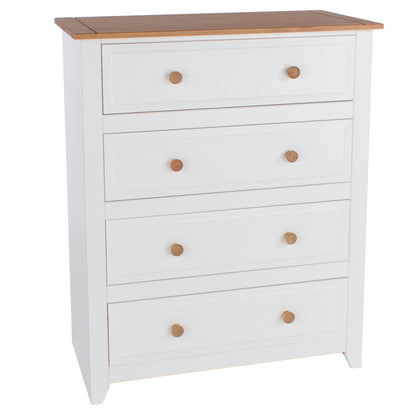 Bravo Furniture | Capri 4 Drawer Chest of Drawers