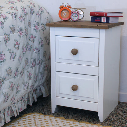 Bravo Furniture | Capri 2 Drawers Bedside Cabinet